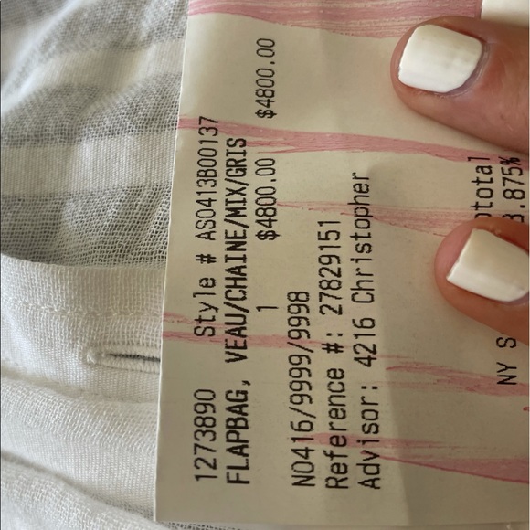 Chanel quilted lambskin leather handbag - Picture 13 of 13